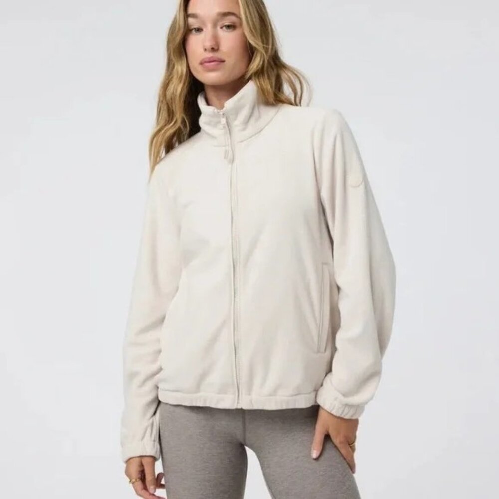 Vuori Women's Aspen Full Zip Size Large Dune NWT